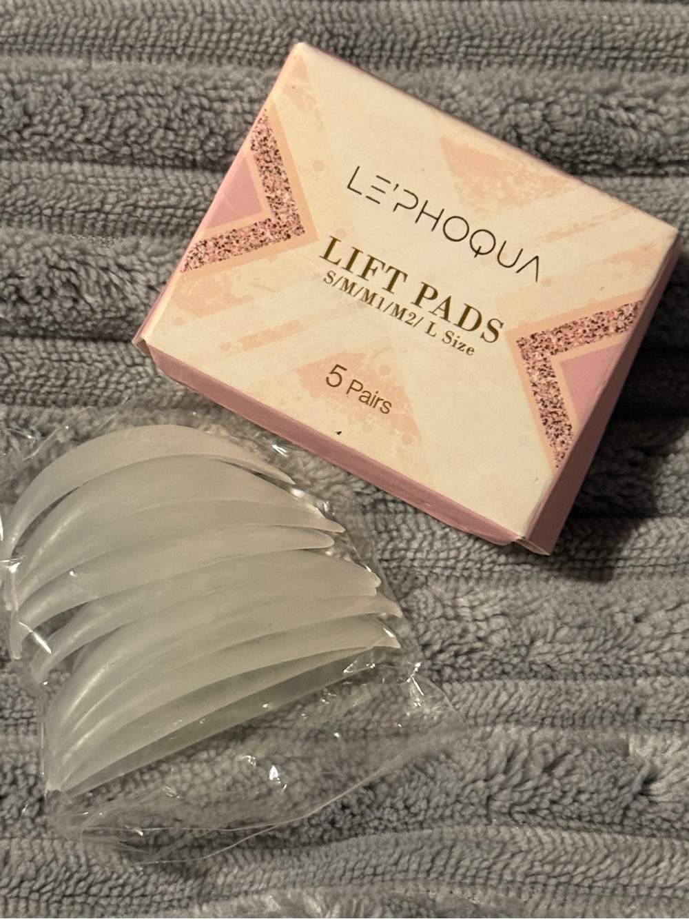 LE'PHOQUA Eyelashes Lift Pads - 5 Pairs